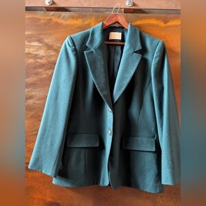 Pendleton Wool Blazer Green EUC VINTAGE
